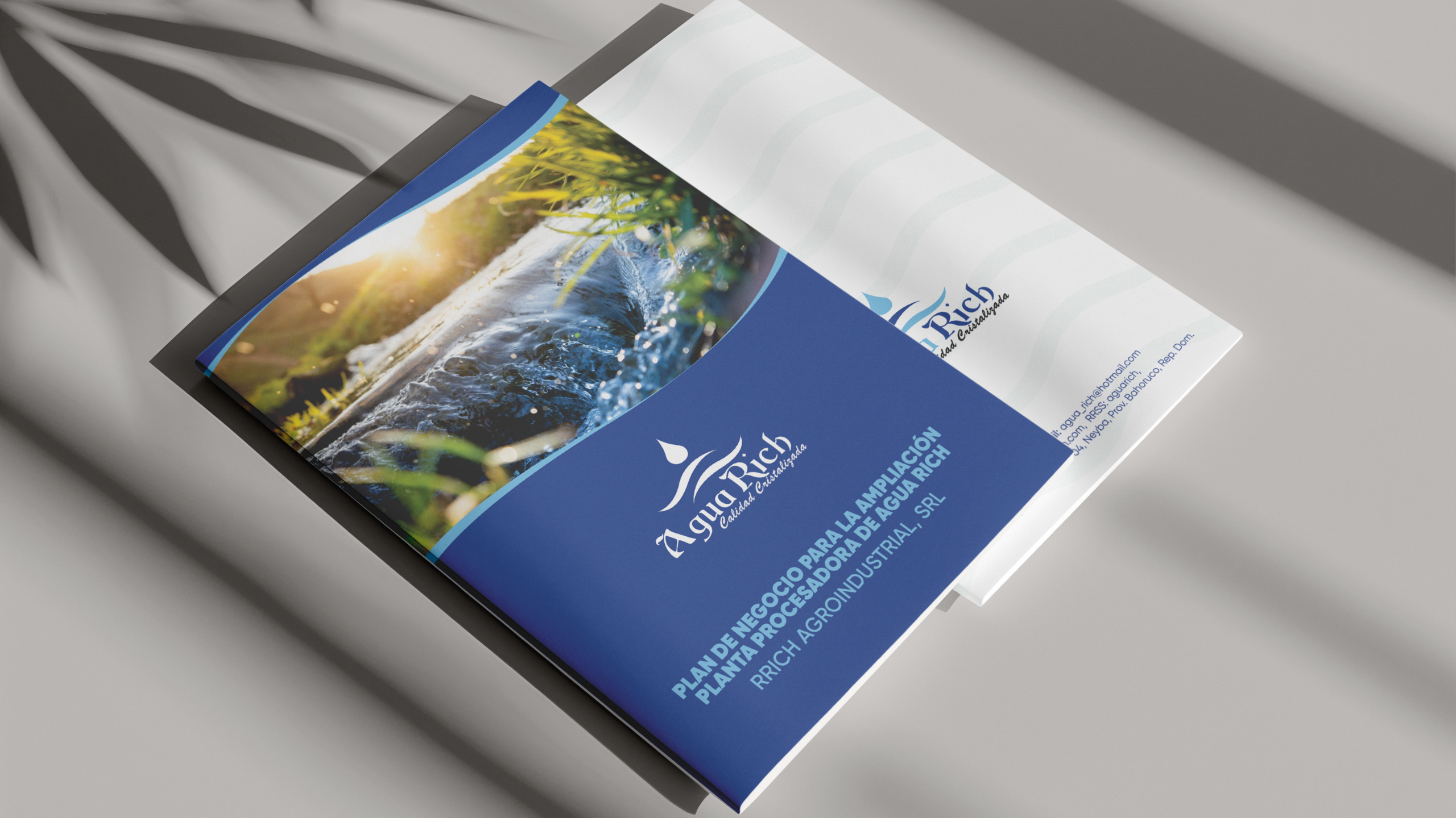 Diseño y Diagramación Editorial – Agua Rich